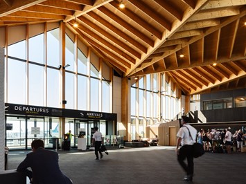 Nelson Airport Terminal Wins at the 2023 NZ Timber Design Awards