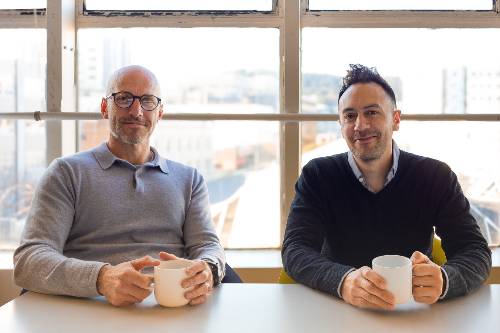 James Wallace (left), Managing Director and founding member of Te Waharua, and Trevor Beamsley (right), who has led the group since September 2023.