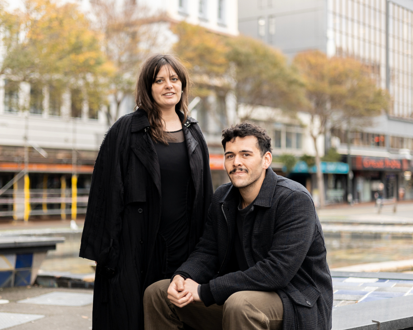 Sarah Cantillon and Kees Liefting
